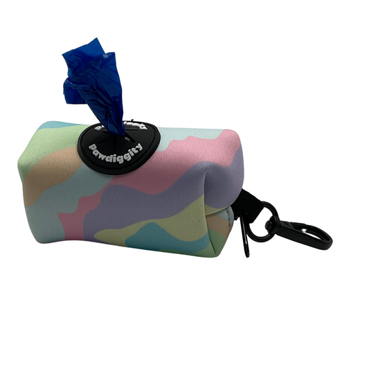 Pastel Camo Waste Bag Holder