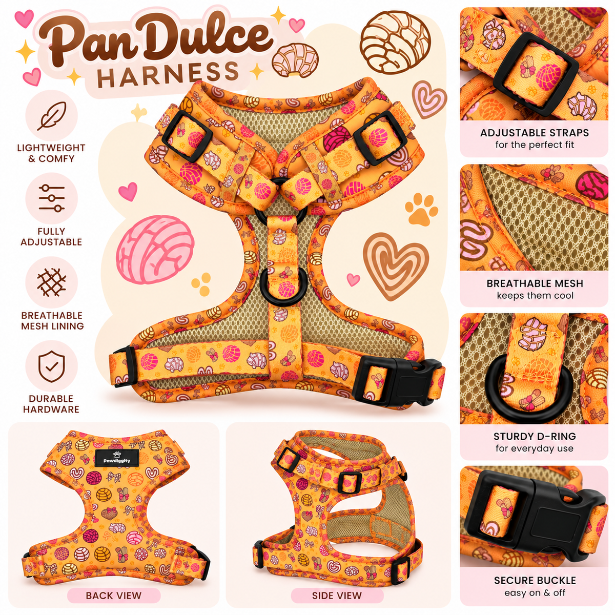 Pan Dulce Harness