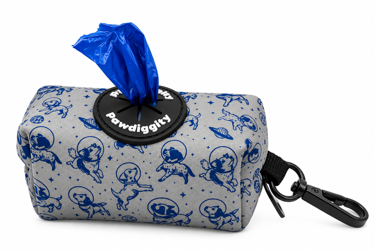Space Dog Waste Bag Holder