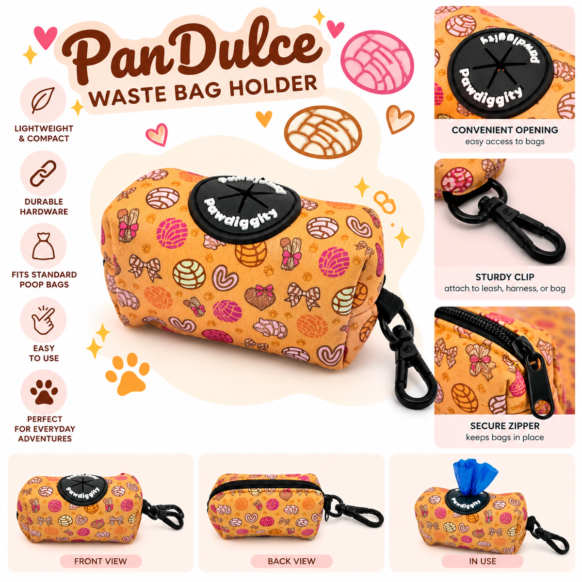 Pan Dulce Waste Bag Holder