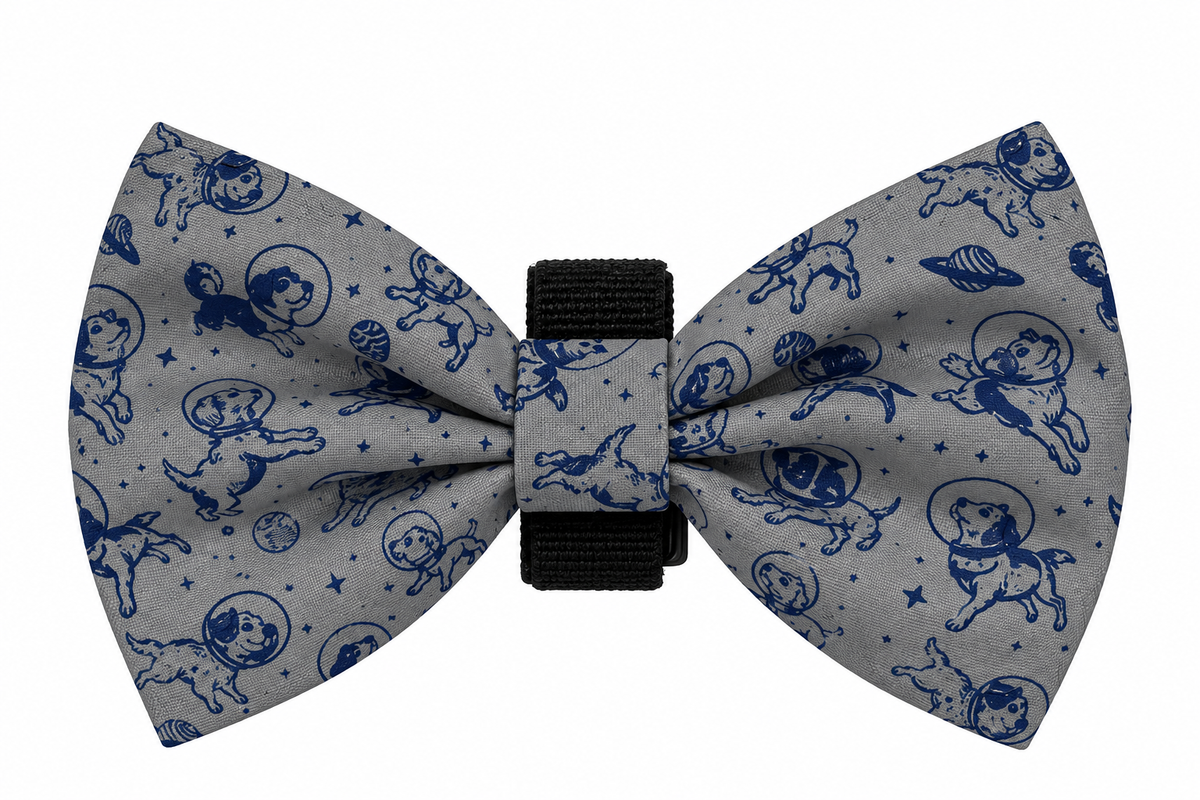 Space Dog Bow Tie