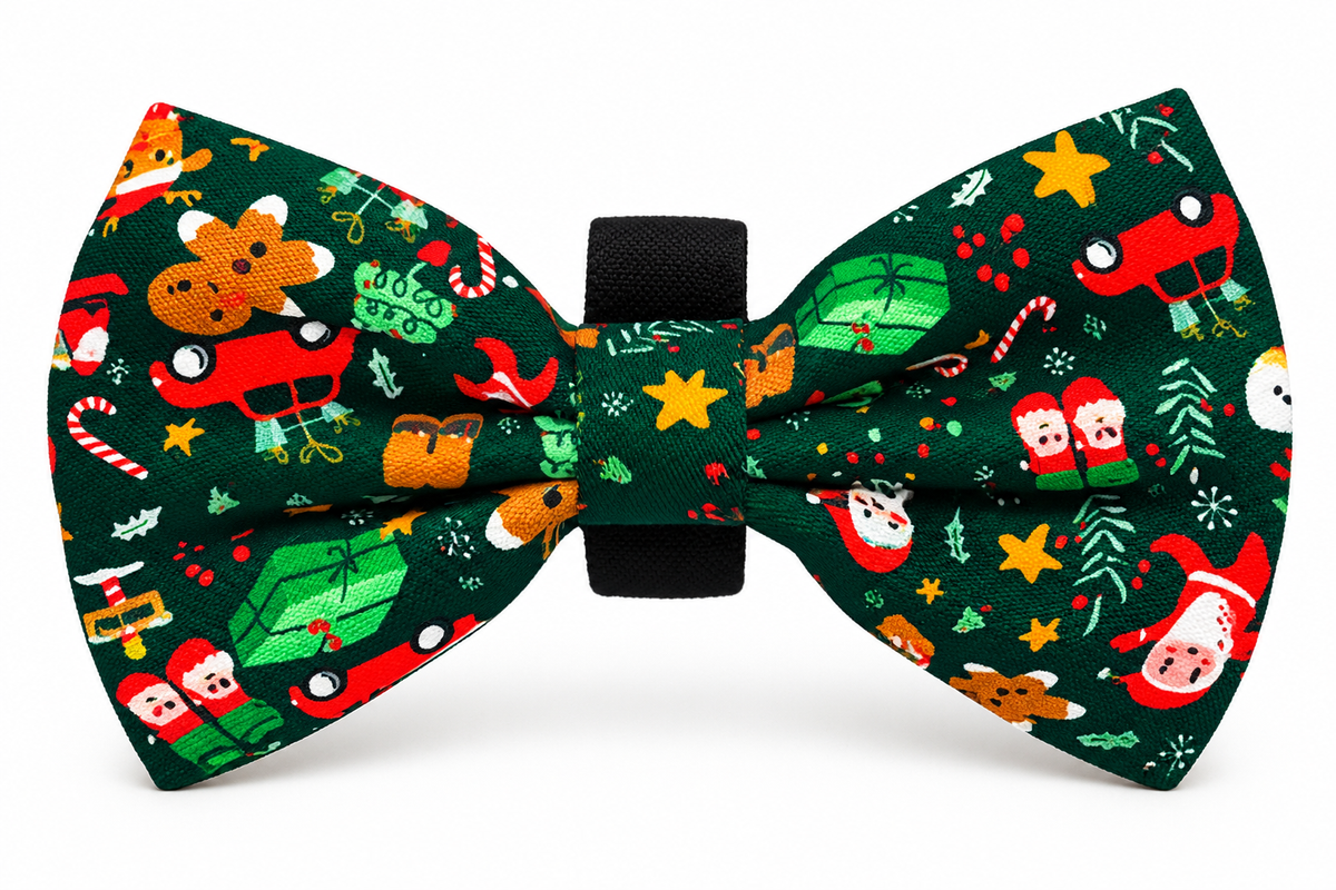 Santa Paws Bow Tie